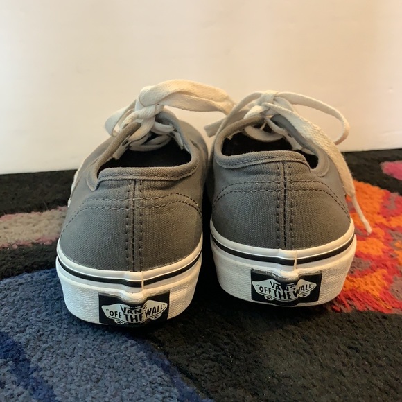 Vans Authentic Classic Kid’s size 2.5Y Pewter Gray - Picture 4 of 8